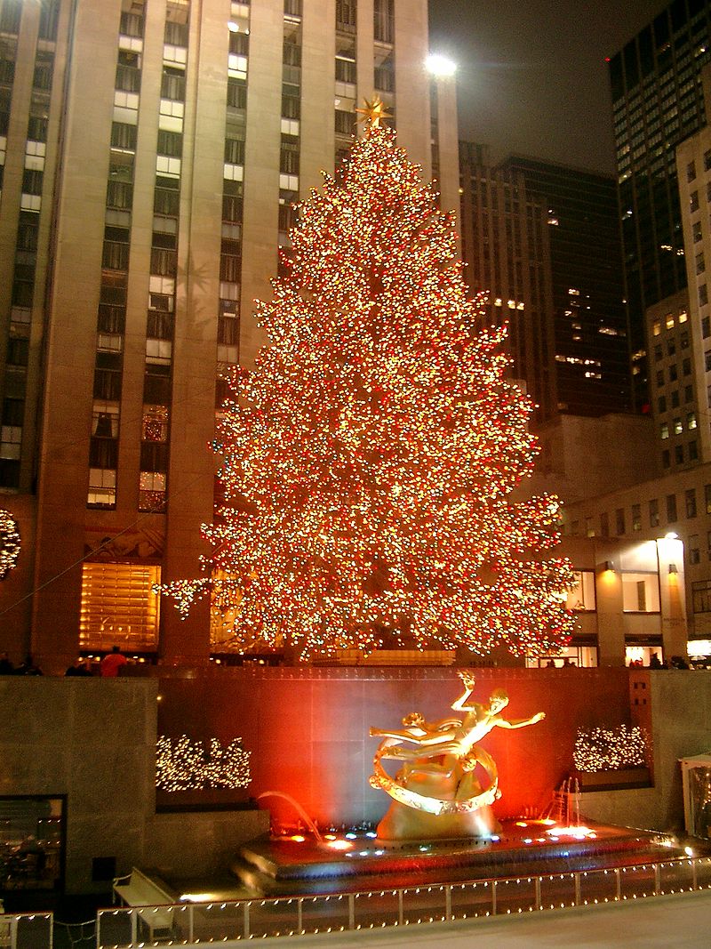 Árvore de Natal do Rockefeller Center – Wikipédia, a enciclopédia livre