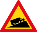 Steep climb