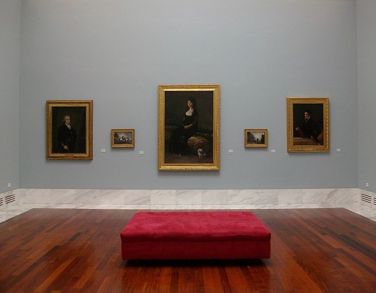 File:Sala de Goya, Museu de Belles Arts de València.JPG