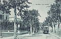Tram in corso Garibaldi (cartolina d'epoca)