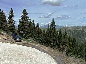 Driving in the Raft River Mountains