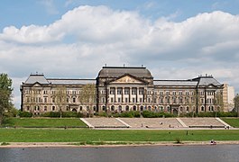 Saxon State Ministry of Finance Palace, Dresden (exterior)