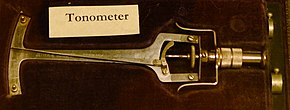 Schiötz tonometer (close crop) - Skagit County Historical Museum.jpg