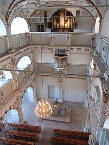 Court chapel at Wilhelmsburg Castle, Germany, built in 1590 Schmalkalden 2008-013.jpg