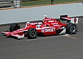 Practicing for the 2007 Indy 500