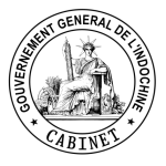 Seal of the Cabinet of the Government-General of French Indo-China.svg