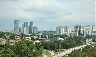 Petaling Jaya City in Selangor, Malaysia