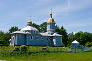 Shepel Lutskyi Volynska-Dormition church-north view in 2017.jpg