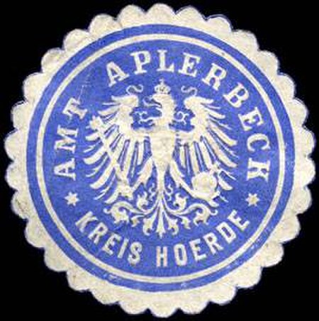 Siegelmarke Amt Aplerbeck Kreis Hoerde W0226263