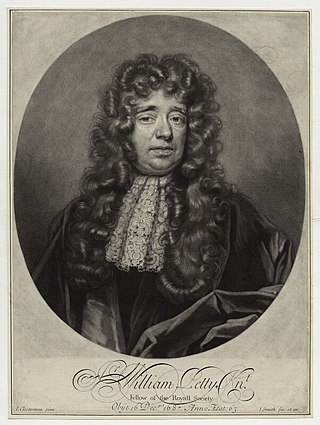 <span class="mw-page-title-main">William Petty</span> English economist and philosopher (1623–1687)