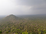 Au sommet du rocher du Lion, Sigiriya.