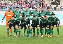 FC St. Gallen 2013 vor dem Auswärtsspiel gegen Spartak Moskau