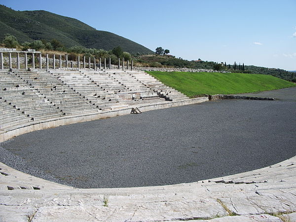 The ancient Stadion