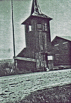 A falu régi kápolnája 1900-ban.