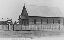 Oakey Methodist Church ca. 1912 StateLibQld 2 296107 Methodist Church, Oakey, ca 1912.jpg