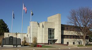 Palais de justice du comté de Stevens à Hugoton (2009)