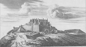 Stirling Castle, where the Albany Stewarts were executed Stirling Castle John Slezer.jpg