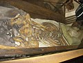 Os ossos de São Canuto IV da Dinamarca enterrados na catedral em homenagem a ele