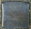 Stolperstein Isestraße 61 (Else Baer) em Hamburgo-Harvestehude.jpg