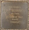 Stolperstein Klosterallee 65 (Paul Bernhard) in Hamburg-Harvestehude.JPG