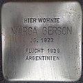 Stolperstein für Marga Gerson