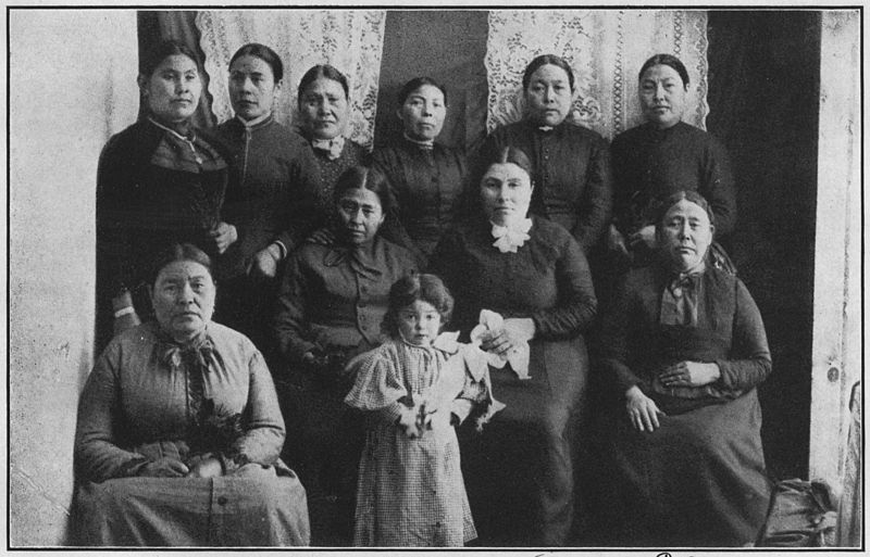 File:Sunday school teachers, Metlakahtla, Alaska, 1894. Taken by Thomas Eaton Jr. - NARA - 297661.jpg