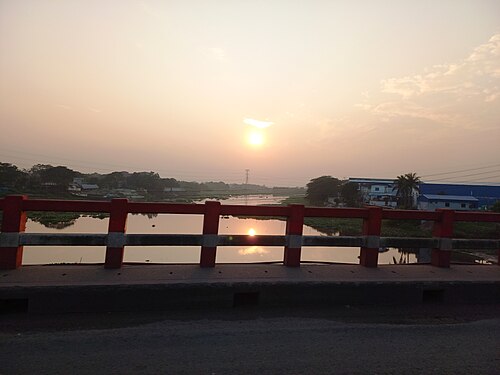 Sunset in Gazaria,Cumilla,Bangladesh