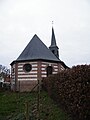 Le chevet de l'église.