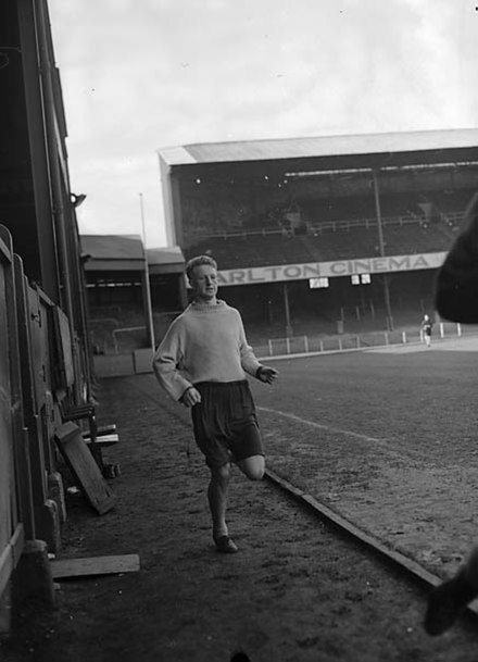 Allchurch training with Swansea Town in 1951