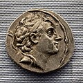 Syria - king Antiochos III - 223-187 BC - silver tetradrachm - head of Antiochos III - Apollon - München SMS
