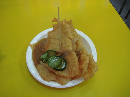 Tianbula (甜不辣; tiánbúlà) Literally "Sweet, not spicy", is a Taiwanese version of Satsuma-age (referred to as Tempura in some regions of Japan)