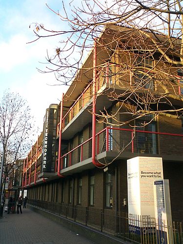 The South Bank Technopark building. Technopark, London SE1.jpg