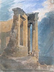 James Giles - Temple of Vesta at Tivoli - ABDAG010860