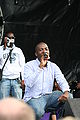 Français : Fête de la Musique à Saint-Lô - France : Yannick pendant les balances