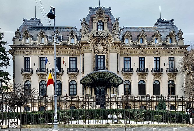 Cantacuzino Palace, Bucharest, by Ion D. Berindey, 1898-1906[184]