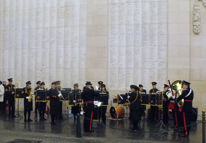 File:The Essex Yeomanry Band - The Menin Gate, Ypres.jpg