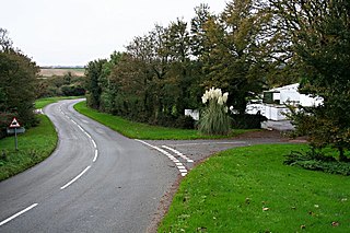 Cambrose Hamlet in Cornwall, England