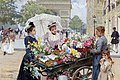 "The_flower_seller_on_the_Champs_Élysées_(unknown_date),_by_Louis_Marie_de_Schryver.jpg" by User:Niketto sr.