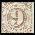 1862, MiNr. 34II