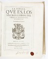 Titelblad till bibel på spanska från 1622 - Skoklosters slott - 93236.tif