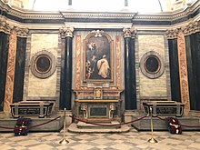 Tomb of Victor Emmanuel III of Italy and Elena of Montenegro Tomba dei reali al santuario di Vicoforte.jpg