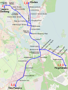 Plan du tramway de Schwerin.svg