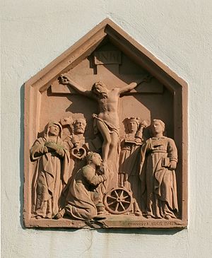 Wayside shrine in Trier, Germany