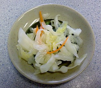 A dish of tsukemono Tsukemono.jpg