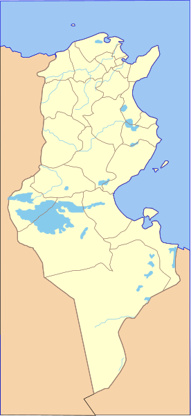 File:Tunisia blank map with governates.svg