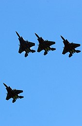 Formacija pogrešanega človeka F-15 Eagle