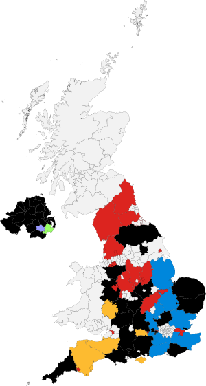United Kingdom local elections, 1997.svg