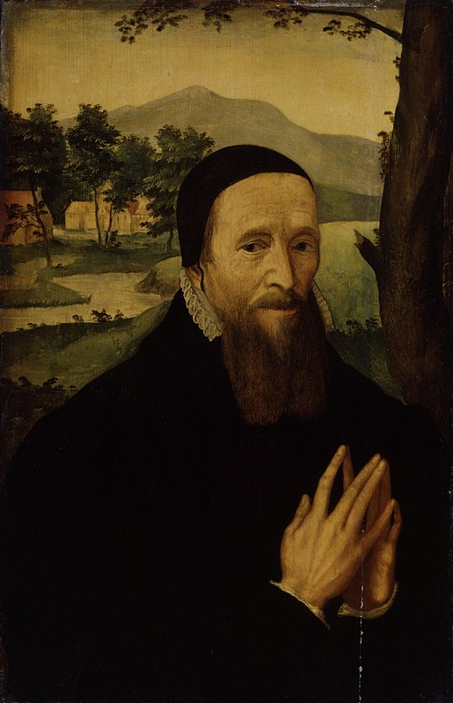 Portrait of an unknown man, formerly thought to be Richard Hooker