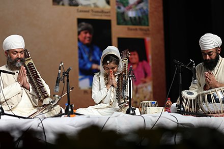 Namdhari Sikh singer and musicians.