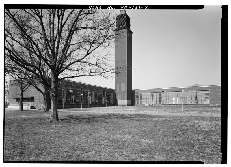 File:VIEW SHOWING TOWER - Belgian Building, Lombardy Street and Brook Road, Richmond, Independent City, VA HABS VA,44-RICH,110-2.tif